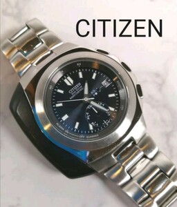 2127 値下げ！稼働品/シチズン/エコドライブ/9447-H27937/ネイビー/電波時計/CITIZEN/Eco-Drive/電波ソーラー