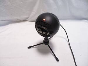 M240913L60★SNOW BALL BLUE MICRO PHONES★ヤフオクおてがる発送！★