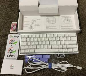 ★【動作確認済】Ducky One 2 Mini Pure White gaming keyboard ゲーミング キーボード ★