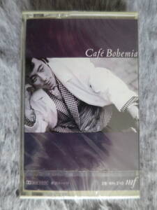 【未開封】【カセットテープ】佐野元春「Caf Bohemia」、Motoharu Sano