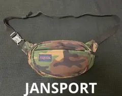 JANSPORT ジャンスポーツ ボディバッグ ウエストポーチ　カモ【美品】⭐️