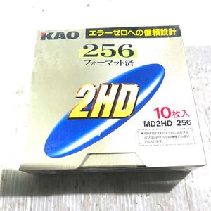 【未開封】KAO MD 2HD 256 フロッピーディスク 10枚入 B5844