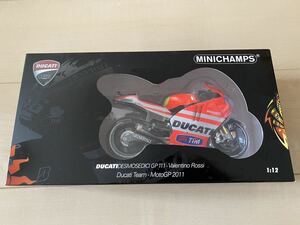 新品 MINICHAMPS ミニチャンプス PMA 1/12 ドゥカティ デスモセディチ GP 11.1 バレンティーノ・ロッシ MOTOGP 2011 RC211V RC213V YZR-M1