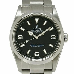 ROLEX ロレックス 114270 Explorer I エクスプローラー ブラック P番 自動巻き J63596