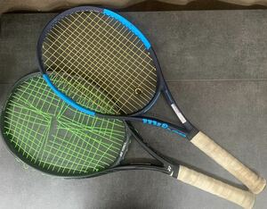 テニスラケット Wilson ウィルソン YONEX ヨネックス　訳あり　countervail 紺色　ブラック　水色　黄緑　ULTRA 300g 16×19 Namd