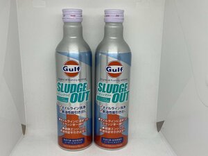 Ｇｕｌｆ　ガルフ　スラッジアウト　エンジンオイルフラッシング添加剤　３００ｍｌ/本ｘ２本セット　未使用品