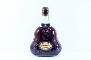 ●未開栓 HENNESSY XO ヘネシー JASボトル 700ml 金キャップ グリーンボトル コニャック【10636448】