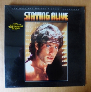 BEE GEES「STAYING ALIVE」米ORIG [RSO] ステッカー有シュリンク美品