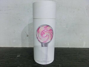 T【J6-24】【60サイズ】▲TWICE CANDYBONG オフィシャルライトスティック/ペンライト/ジャンク扱い/※傷・汚れ有