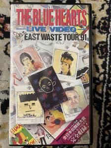 ビデオテープA11★903中古 VHS◆ THE BLUE HEARTS ブルーハーツ・ライブビデオ〔 LIVE VIDEO/EAST WASTE TOUR