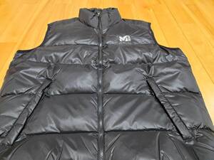 ★極美中古 MILLET ミレー ダウン ベスト 黒 XL