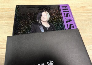 GLAY 30th Anniversary エンタメくじ * クリアファイル賞 HISASHI color * 新品未使用 一番くじ 