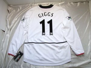 Manchester United 2002-03 Away Ryan Giggs #11 NEW 長袖★Nike 正規品 新品 激レア