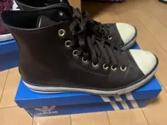 converse allstarブラウン ハイカット スニーカー