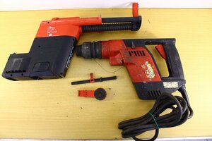 ●HILTI/ヒルティ TE5 ハンマードリル 集じんシステム付き コード式 穴あけ ハツリ 電動工具 動作確認済【10930249】