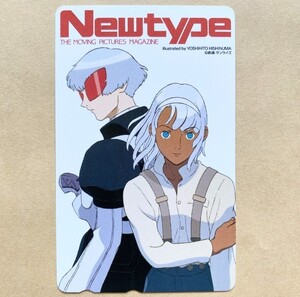 【未使用】 テレカ 50度 ∀ガンダム ハリー・オード ロラン・セアック 菱沼義仁 Newtype