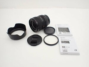 【美品】SONY ソニー Eマウント 広角単焦点レンズ FE 24mm F1.4 GM SEL24F14GM 説明書付 ∽ 6F8F7-3