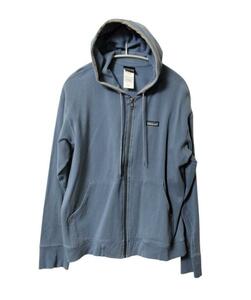 【中古】patagonia 2011年製 オーガニックコットンパーカー S ブルー