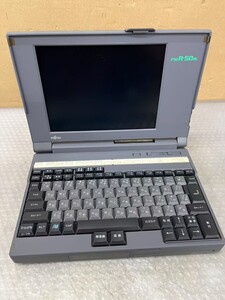 FUJITSU FM NoteBook FMR-50NL，ノートPC　本体のみ　動作未確認　中古現状品　ジャンク（80s）