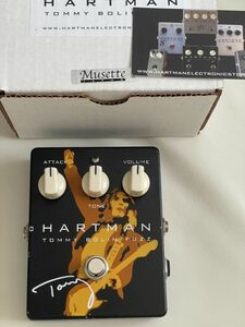 Hartman Tommy Bolin Fuzz　Sam AshのFuzzz Boxxを再現したファズ　トミーボーリン