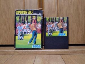 【箱有・動作品・カートリッジ】チャンピオンゴルフ CHAMPION GOLF SG-1000のゲームソフト　セガSC-3000 SEGA マスターシステム マーク3