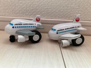 JAL 日本航空 飛行機 2機セット ミニカー JA777J JA787J フィギュア おもちゃ