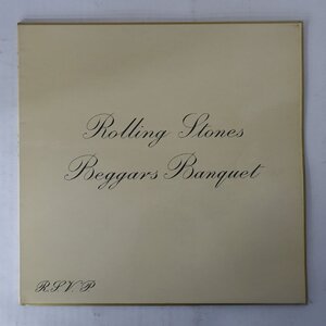 10047572;【国内盤/コーティングジャケ/ソノシート付/見開き】The Rolling Stones / Beggars Banquet