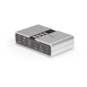 【中古】 StarTech.com 7.1ch対応USB-DACヘッドホンアンプ S PDIF対応 8x 3.5mmミニ