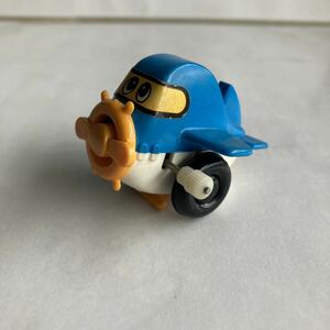 ■昭和レトロ トミー　飛行機ゼンマイミニカーおもちゃフィギュアTOMYビンテージ当時物2a■検おまけ食玩消しゴム昔グリコ古い玩具超合金