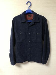 【即決】XSサイズ テンダーロイン T-WOOL SHT K 霜降り ウールシャツ