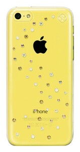 スマホケース カバー iPhone5c Bling My Thing スワロフスキー クリアー SWAROVSKI Milky Way Angle Mix エンジェルミックス