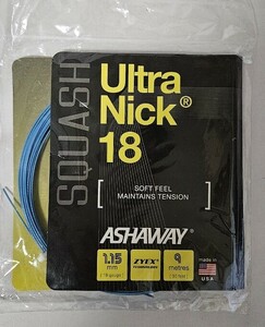 ASHAWAY☆スカッシュ ストリング ガット Ultra Nick18