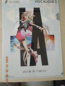 IA ＆ カゲロウデイズ クリアファイル/「VOCALOID3 Library IA -ARIA ON THE PLANETES-」/赤坂アカ じん 自然の敵P/ボカロPLUS Vol.6付録