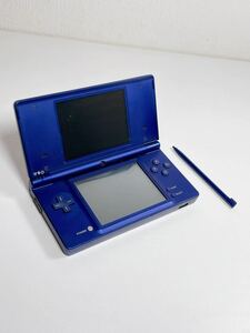 696 任天堂 Nintendo ニンテンドー DS DSi SLOT-1 メタリックブルー ゲーム機 未チェックジャンク