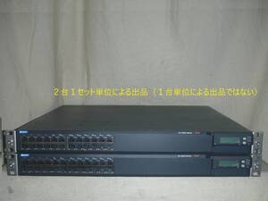 ☆2台セット！Juniper EX3200-24T！(#F9-710)「120サイズ」☆ 