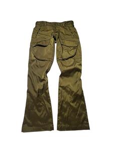 00s　EDWIN nylon cargo flare pants M Y2K　フレア　カーゴ　グリーン