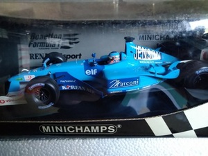 PMA 1/18 BENETTON RENAULT ベネトン ルノー B201 NO8 J.Button