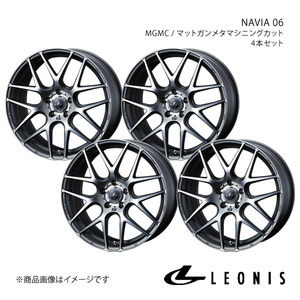 LEONIS/NAVIA 06 スカイライン V36セダン FR アルミホイール4本セット【19×8.0J 5-114.3 INSET43 MGMC】0037631×4