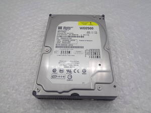 複数入荷 3.5型HDD WD WD2500 250GB IDE 中古動作品(H267)