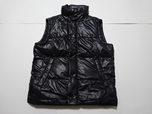 ■0409■WOOLRICH ウールリッチ 中綿 ベスト M 黒 2W5-7942●