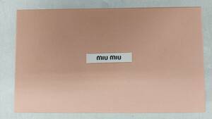 ★新品★送料無料◆未使用 ◆ミュウミュウ 長財布 MIU MIU レディース 5DH002 レザー チェーンストラップ付 二つ折り 小銭入れ無 