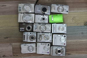 ２７　コンデジ　まとめ　Canon ixy 50s 60 digital nikon coolpix S8000 S8200 fujifilm finepix F710 F10 F810 A900