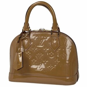 ルイ・ヴィトン Louis Vuitton アルマ BB 手提げ エナメル ハンドバッグ モノグラムヴェルニ ローズヴェルール M91585 レディース 【中古】