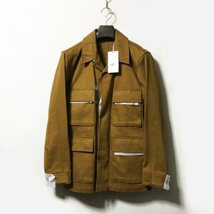 #Uniqlo × Christophe Lemaire｜ユニクロルメールコレクション ワークジャケット/M-43ジャケット ブラウンカラー 未使用品 sizeS