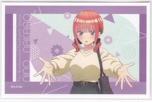 五等分の花嫁　デコステッカー２　２段目　二乃　ensky　エンスカイ　送料８５円からs