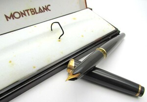 MONTBLANC モンブラン MEISTERSTUCK マイスターシュテュック 12 チャコールグレー×ゴールドカラー ケース付 文房具 筆記用具 11 D9015