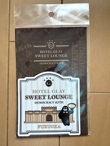 GLAY SWEET LOUNGE 福岡ロフト限定　ズラーステッカー