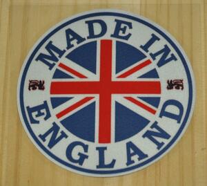 反射 防水 ステッカー シール MADE IN ENGLAND イングランド ユニオンジャック イギリス 国旗 UK GB vespa ベスパ 鉄スク MODS モッズ