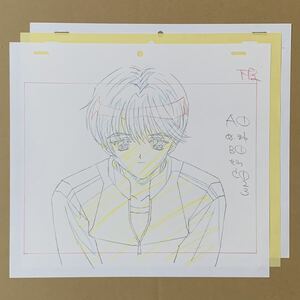 OVA版　ときめきメモリアル　清川望　生原画 + 修正セット ④　〈ときメモ　原画　動画　セル画〉