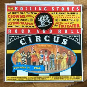 【美品】LD レーザーディスクロックン・ロール・サーカス The Rolling Stones Rock and Roll Circus ローリングストーンズ レノン 輸入盤